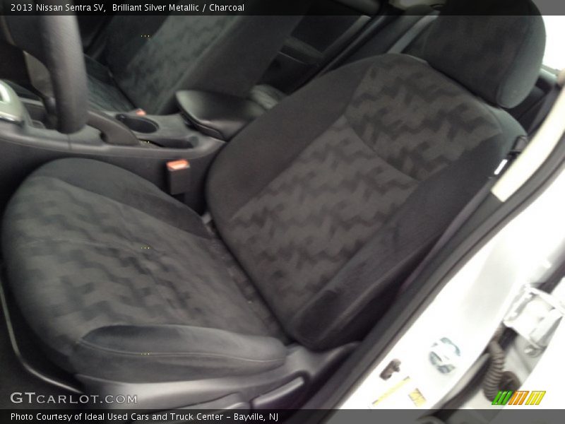 Brilliant Silver Metallic / Charcoal 2013 Nissan Sentra SV
