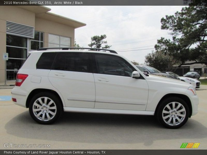 Arctic White / Black 2010 Mercedes-Benz GLK 350