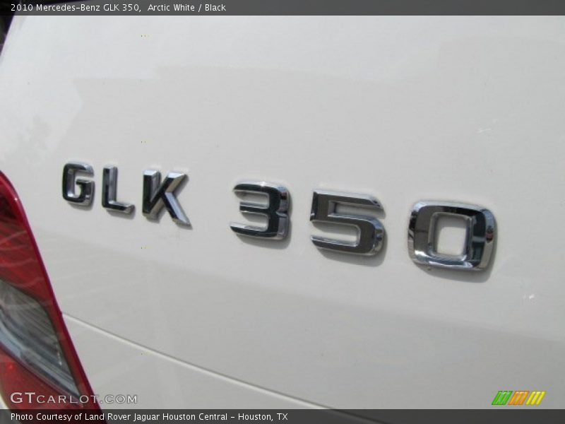 Arctic White / Black 2010 Mercedes-Benz GLK 350