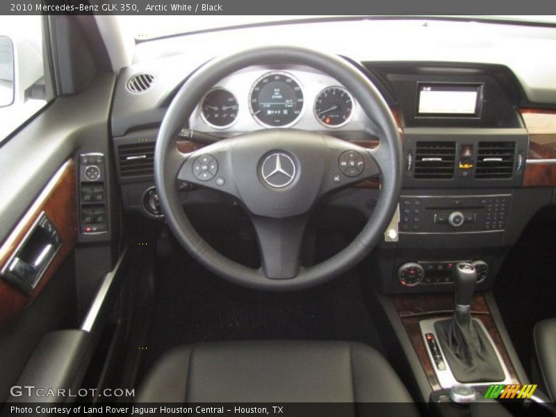 Arctic White / Black 2010 Mercedes-Benz GLK 350
