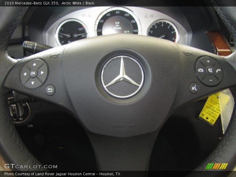 Arctic White / Black 2010 Mercedes-Benz GLK 350