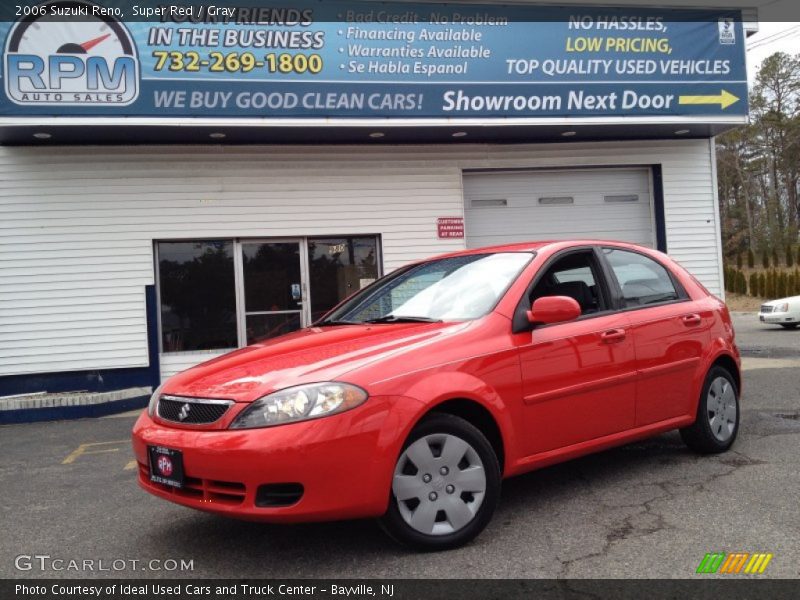 Super Red / Gray 2006 Suzuki Reno