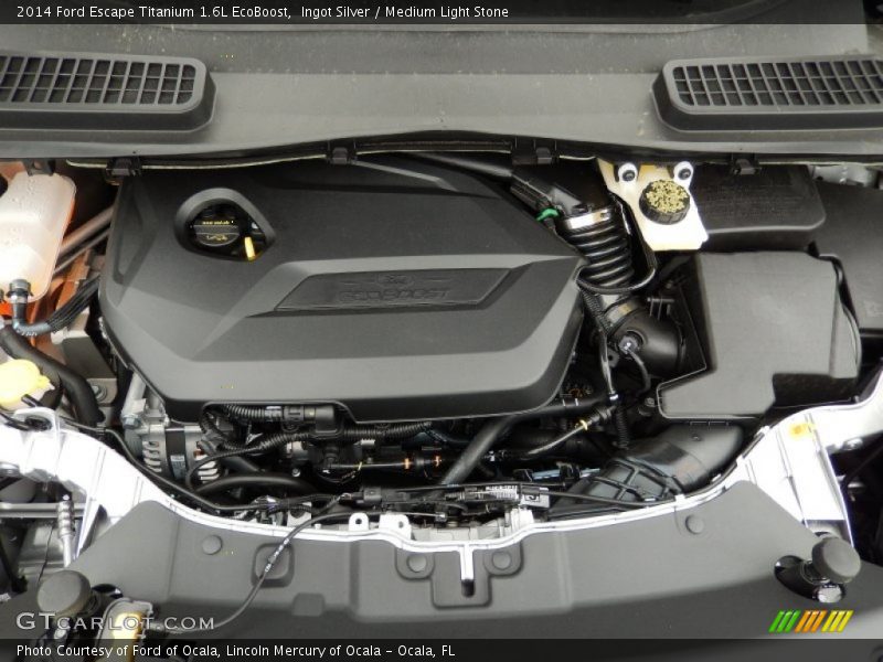  2014 Escape Titanium 1.6L EcoBoost Engine - 1.6 Liter GTDI Turbocharged DOHC 16-Valve Ti-VCT EcoBoost 4 Cylinder