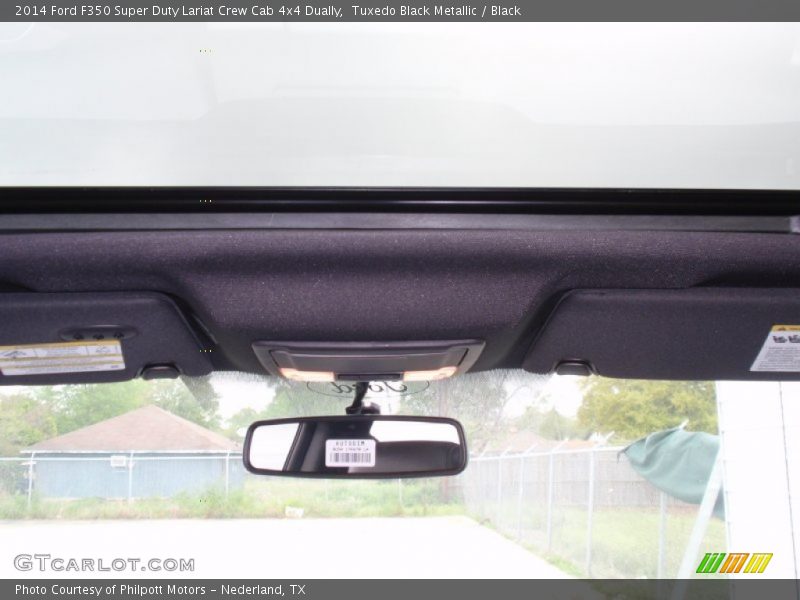 Tuxedo Black Metallic / Black 2014 Ford F350 Super Duty Lariat Crew Cab 4x4 Dually