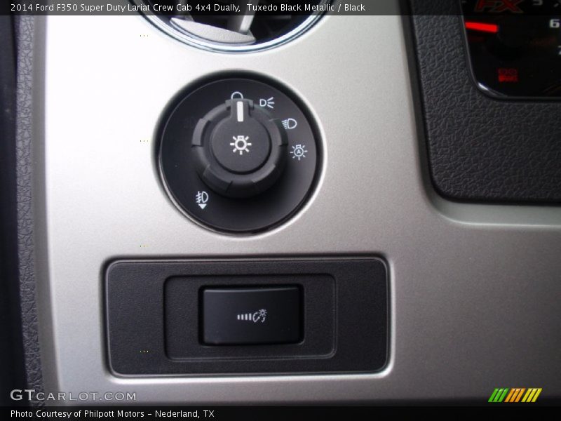 Tuxedo Black Metallic / Black 2014 Ford F350 Super Duty Lariat Crew Cab 4x4 Dually