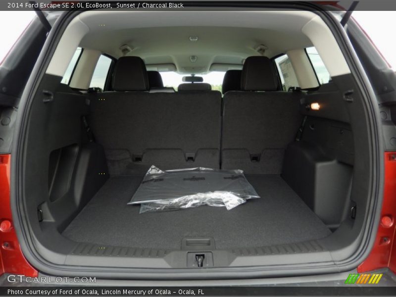 Sunset / Charcoal Black 2014 Ford Escape SE 2.0L EcoBoost