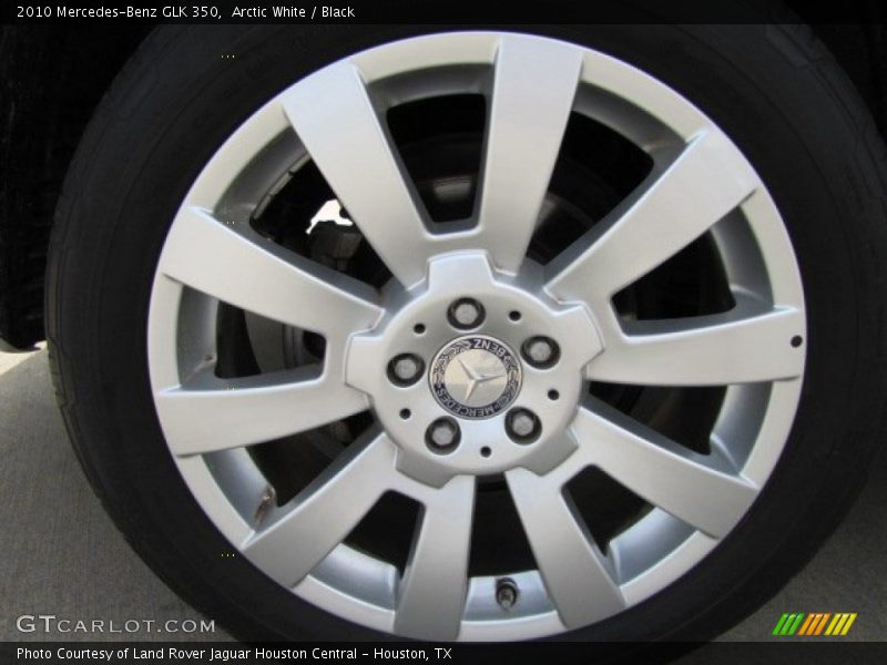 Arctic White / Black 2010 Mercedes-Benz GLK 350