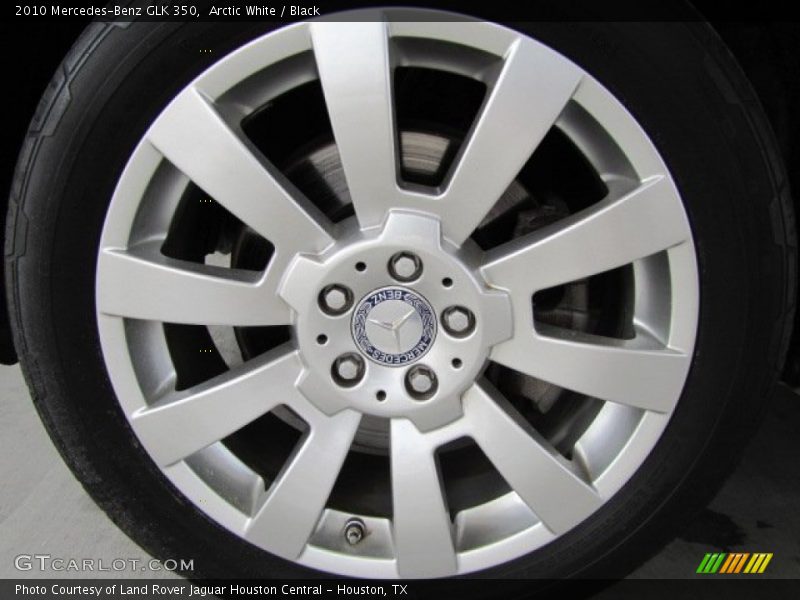 Arctic White / Black 2010 Mercedes-Benz GLK 350