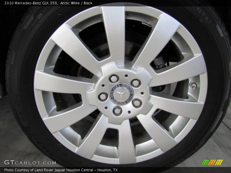 Arctic White / Black 2010 Mercedes-Benz GLK 350