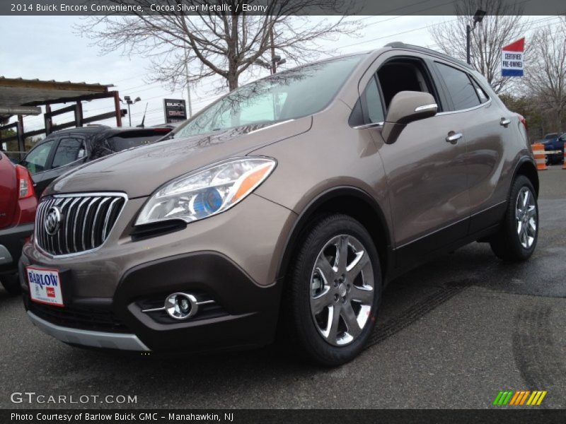 Cocoa Silver Metallic / Ebony 2014 Buick Encore Convenience