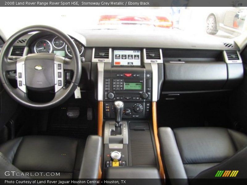 Stornoway Grey Metallic / Ebony Black 2008 Land Rover Range Rover Sport HSE