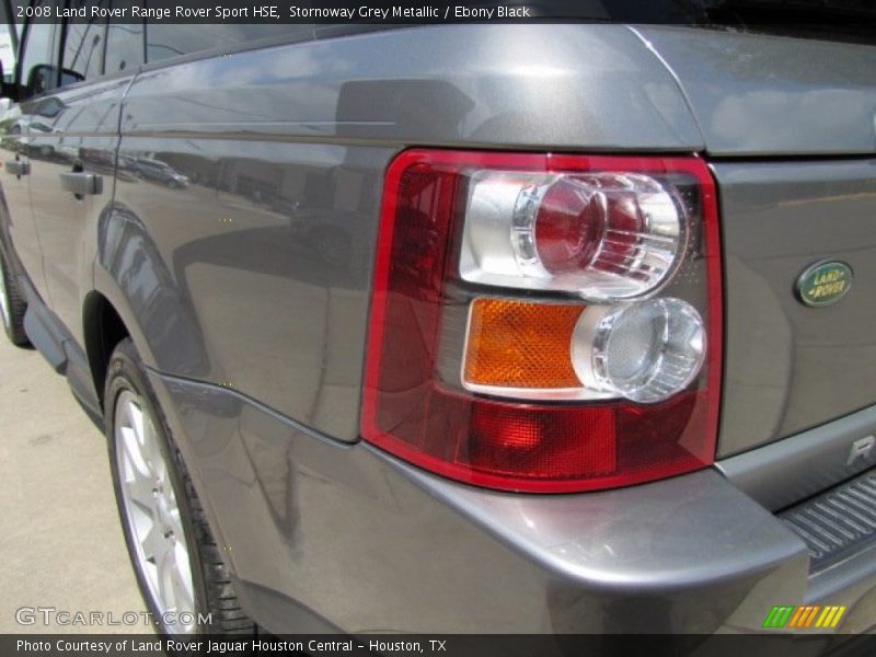Stornoway Grey Metallic / Ebony Black 2008 Land Rover Range Rover Sport HSE