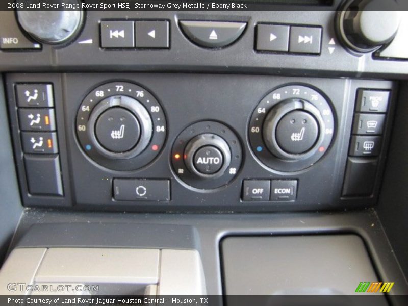 Stornoway Grey Metallic / Ebony Black 2008 Land Rover Range Rover Sport HSE