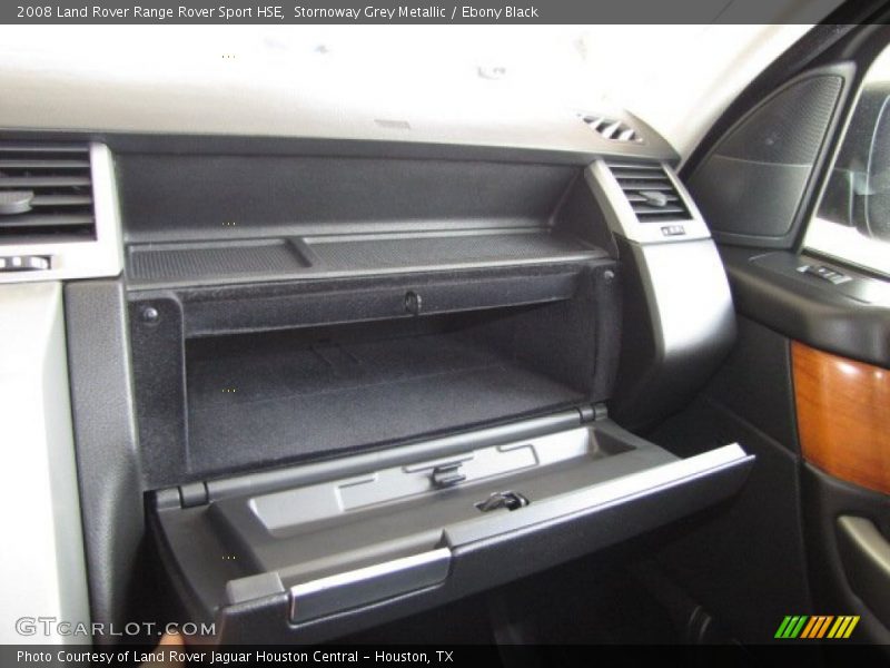 Stornoway Grey Metallic / Ebony Black 2008 Land Rover Range Rover Sport HSE