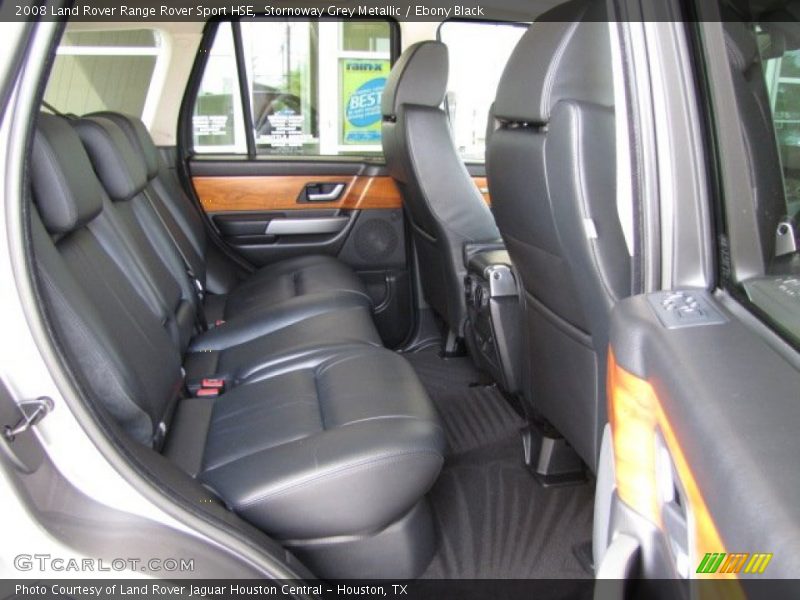 Stornoway Grey Metallic / Ebony Black 2008 Land Rover Range Rover Sport HSE
