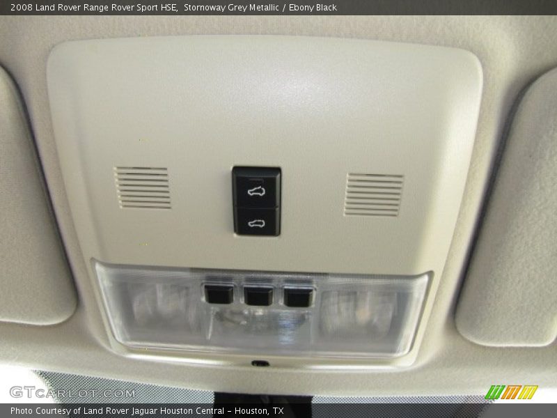 Stornoway Grey Metallic / Ebony Black 2008 Land Rover Range Rover Sport HSE