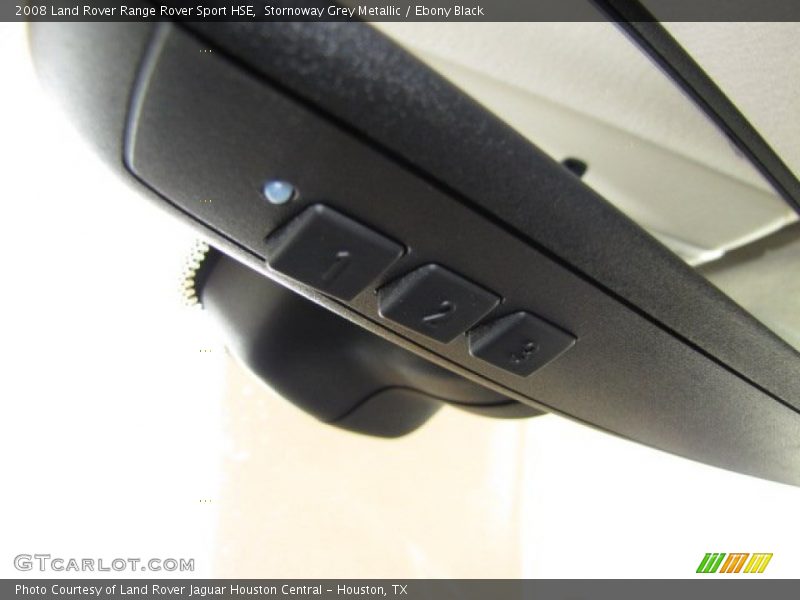 Stornoway Grey Metallic / Ebony Black 2008 Land Rover Range Rover Sport HSE
