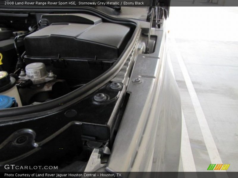 Stornoway Grey Metallic / Ebony Black 2008 Land Rover Range Rover Sport HSE