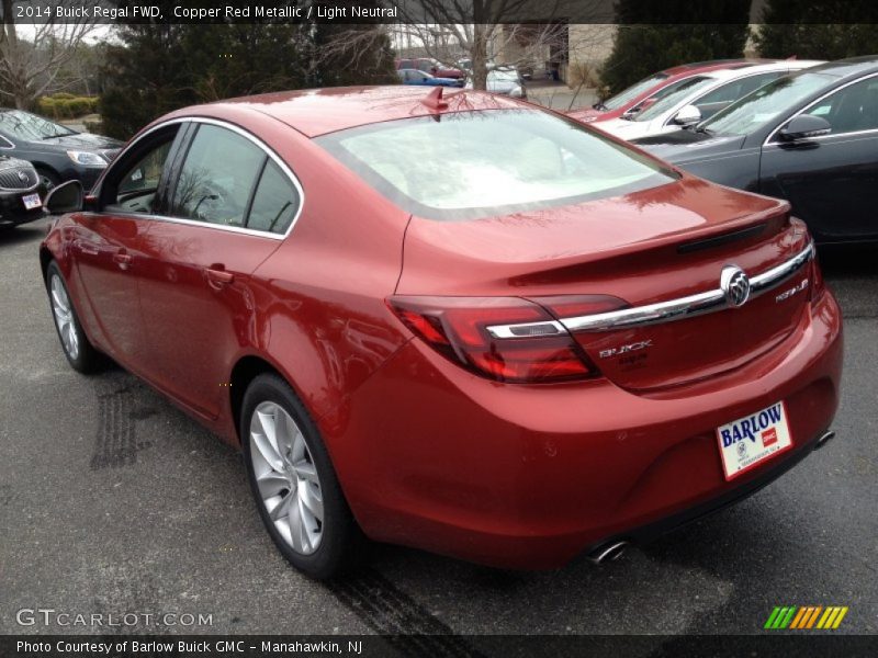 Copper Red Metallic / Light Neutral 2014 Buick Regal FWD