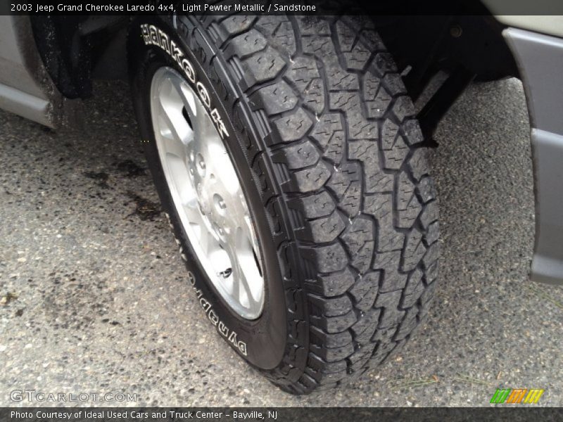 Light Pewter Metallic / Sandstone 2003 Jeep Grand Cherokee Laredo 4x4