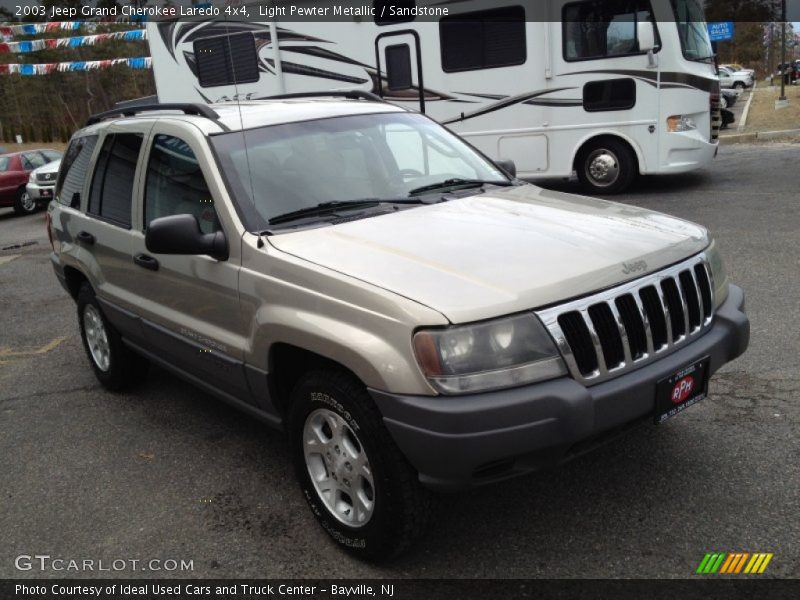 Light Pewter Metallic / Sandstone 2003 Jeep Grand Cherokee Laredo 4x4