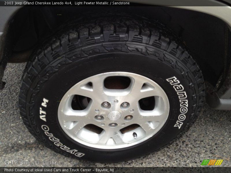 Light Pewter Metallic / Sandstone 2003 Jeep Grand Cherokee Laredo 4x4