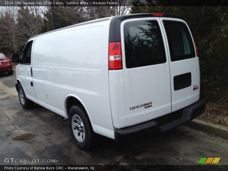 Summit White / Medium Pewter 2014 GMC Savana Van 1500 Cargo