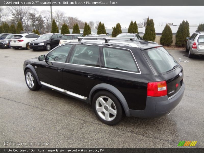 Brilliant Black / Platinum/Saber Black 2004 Audi Allroad 2.7T quattro Avant