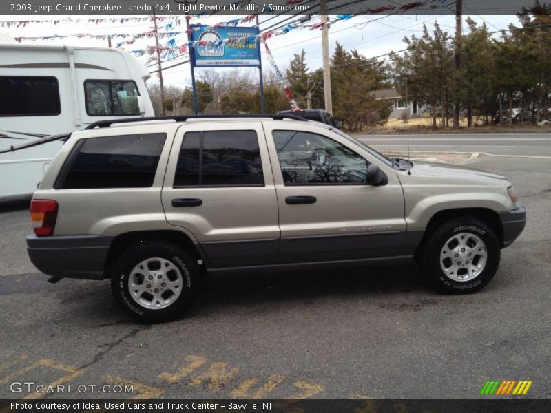 Light Pewter Metallic / Sandstone 2003 Jeep Grand Cherokee Laredo 4x4
