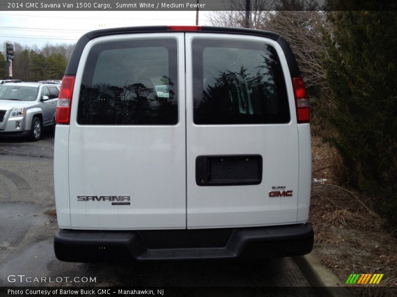 Summit White / Medium Pewter 2014 GMC Savana Van 1500 Cargo