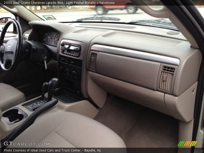 Light Pewter Metallic / Sandstone 2003 Jeep Grand Cherokee Laredo 4x4