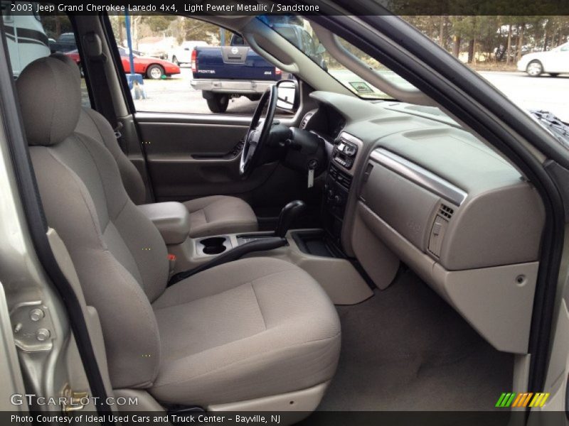 Light Pewter Metallic / Sandstone 2003 Jeep Grand Cherokee Laredo 4x4