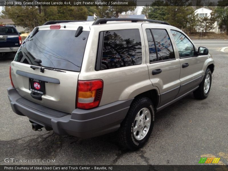 Light Pewter Metallic / Sandstone 2003 Jeep Grand Cherokee Laredo 4x4