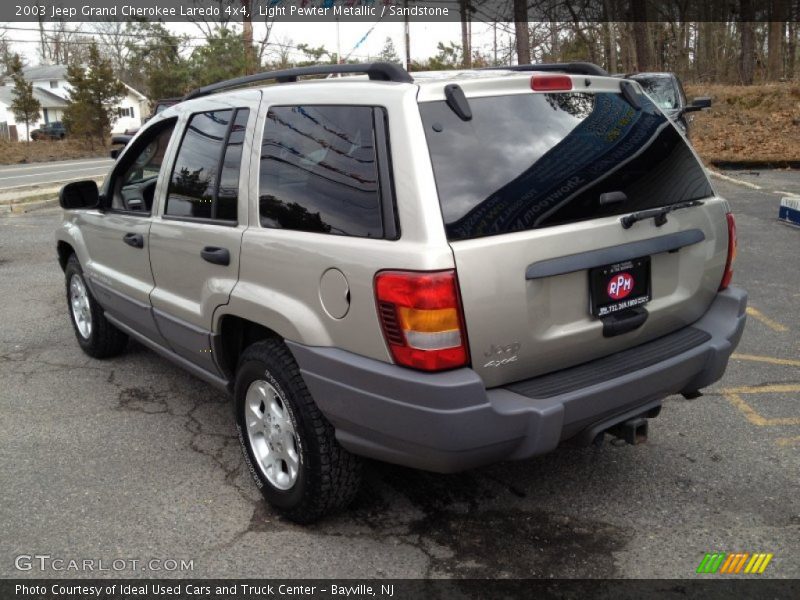 Light Pewter Metallic / Sandstone 2003 Jeep Grand Cherokee Laredo 4x4