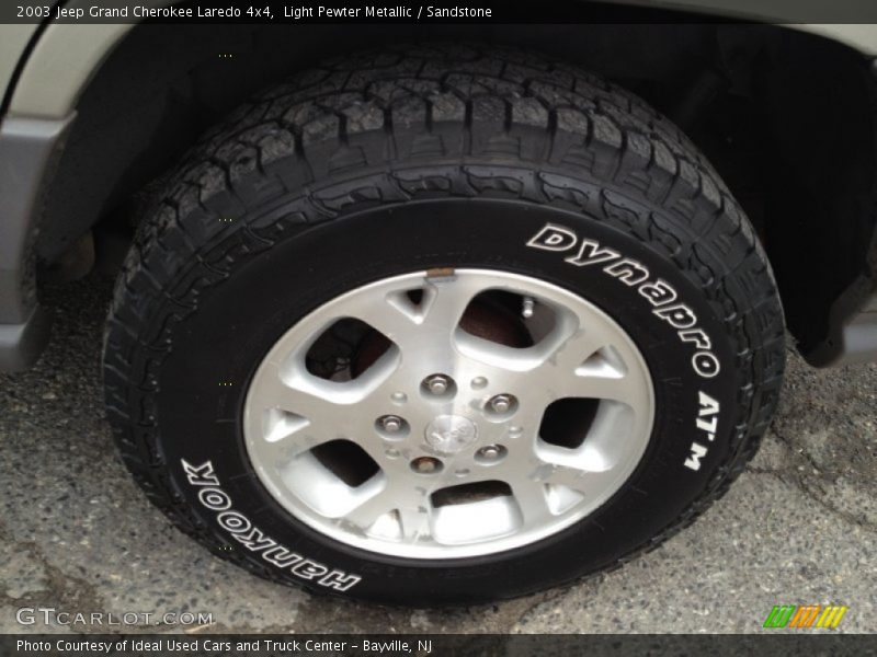 Light Pewter Metallic / Sandstone 2003 Jeep Grand Cherokee Laredo 4x4