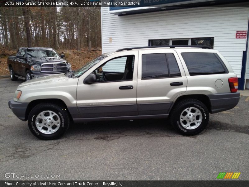 Light Pewter Metallic / Sandstone 2003 Jeep Grand Cherokee Laredo 4x4