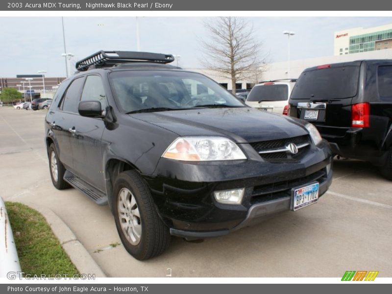 Nighthawk Black Pearl / Ebony 2003 Acura MDX Touring