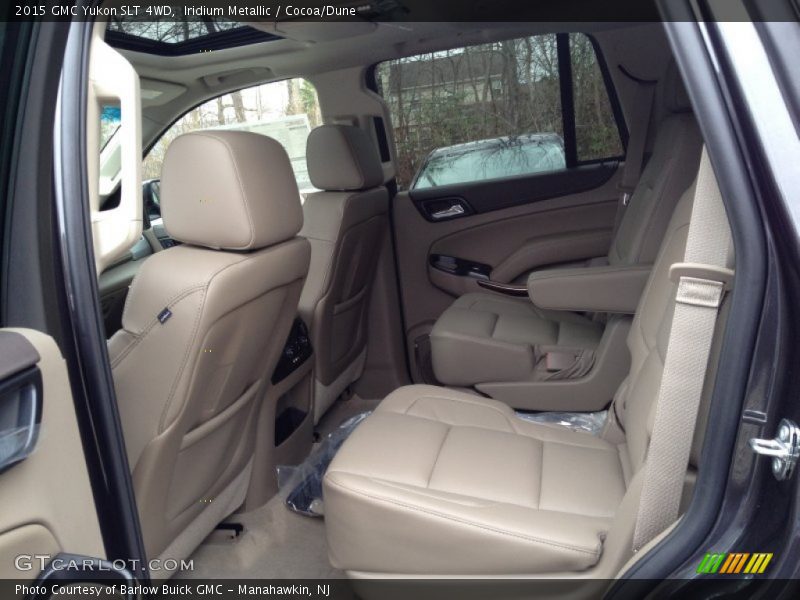 Rear Seat of 2015 Yukon SLT 4WD