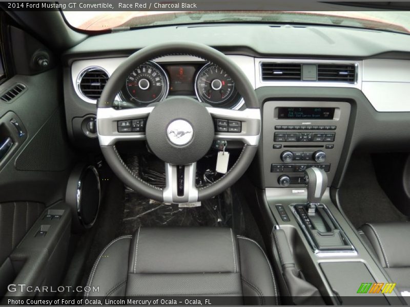 Dashboard of 2014 Mustang GT Convertible