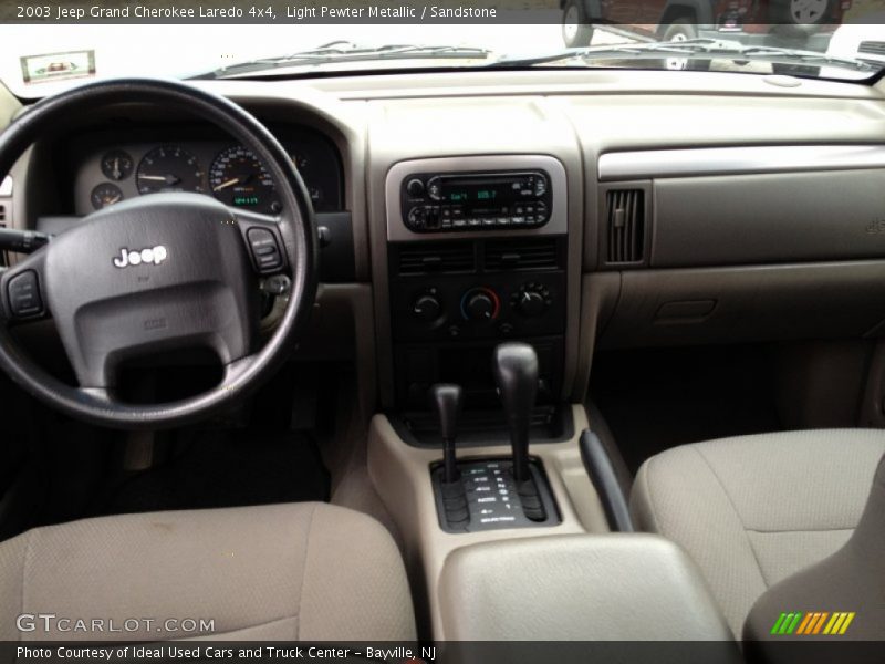 Light Pewter Metallic / Sandstone 2003 Jeep Grand Cherokee Laredo 4x4