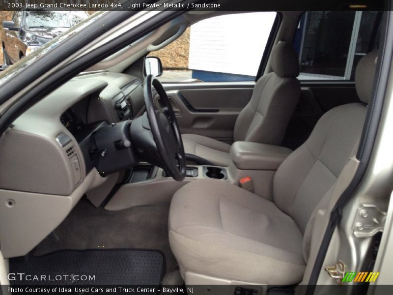 Light Pewter Metallic / Sandstone 2003 Jeep Grand Cherokee Laredo 4x4