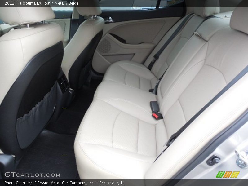 Satin Metal / Beige 2012 Kia Optima EX