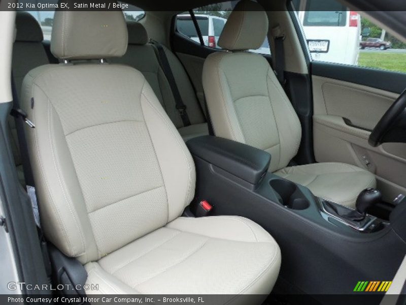 Satin Metal / Beige 2012 Kia Optima EX
