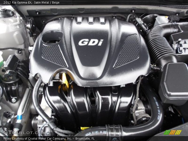  2012 Optima EX Engine - 2.4 Liter GDi DOHC 16-Valve VVT 4 Cylinder