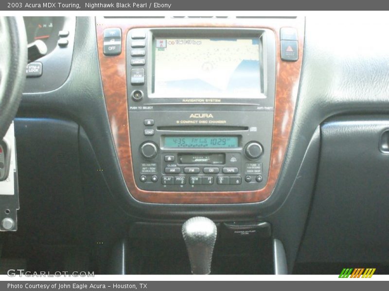 Nighthawk Black Pearl / Ebony 2003 Acura MDX Touring
