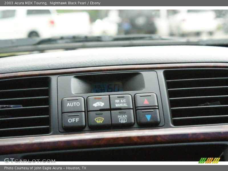 Nighthawk Black Pearl / Ebony 2003 Acura MDX Touring