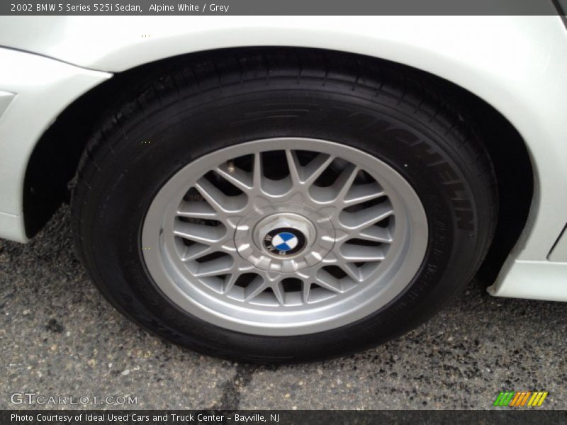 Alpine White / Grey 2002 BMW 5 Series 525i Sedan