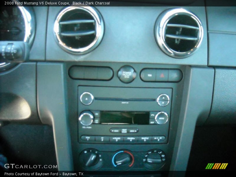 Black / Dark Charcoal 2008 Ford Mustang V6 Deluxe Coupe