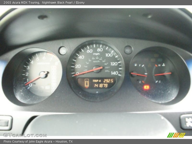Nighthawk Black Pearl / Ebony 2003 Acura MDX Touring