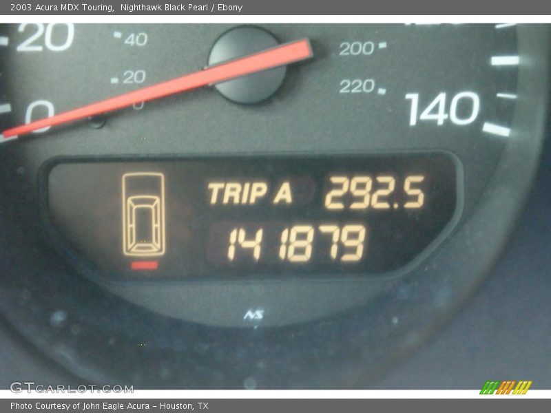 Nighthawk Black Pearl / Ebony 2003 Acura MDX Touring